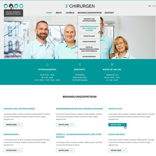 Web page design contest entry by neophit
