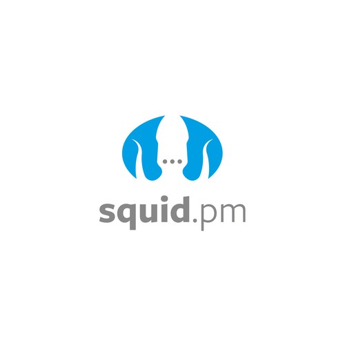 Design a squid logo for a messaging app/website/social network Design by fatboyjim