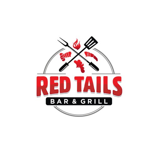 Designs | Red Tails Bar & Grill Needs Your Help!!! | Logo & hosted ...