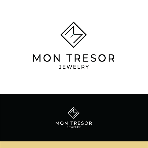 Unique Jewellery brand logo design Design by Bishr Kari