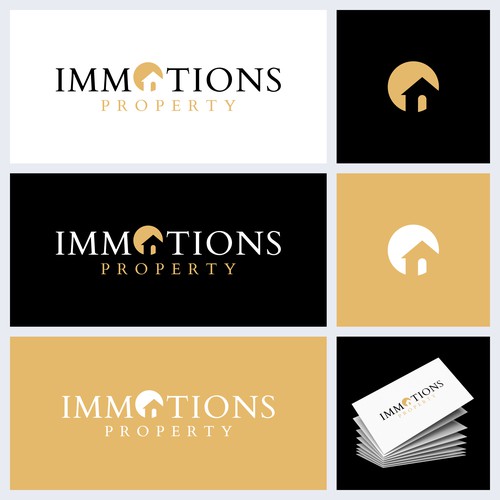 Logo IMMOTIONS PROPERTY Design by Md. Faruk ✅