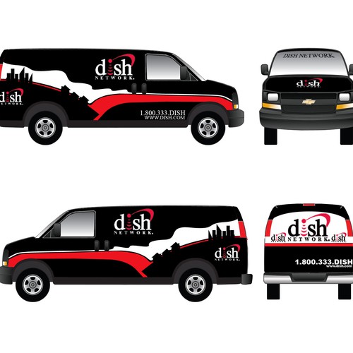 V&S 002 ~ REDESIGN THE DISH NETWORK INSTALLATION FLEET Design por hotzero