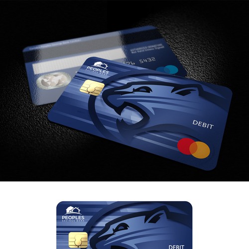 PSB - Cougar Pride Debit Card Design by dalheners
