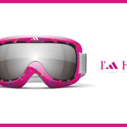 Design adidas goggles for Winter Olympics Ontwerp door flovey