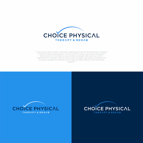 New logo design for Physical Therapy Clinic Design by marselino™