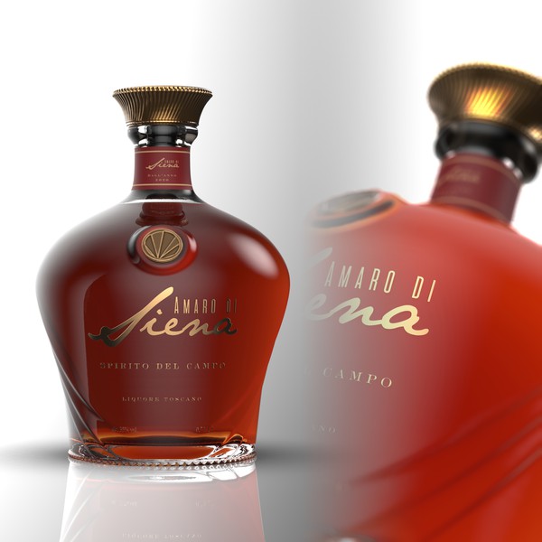 AMARO Bottle + label design