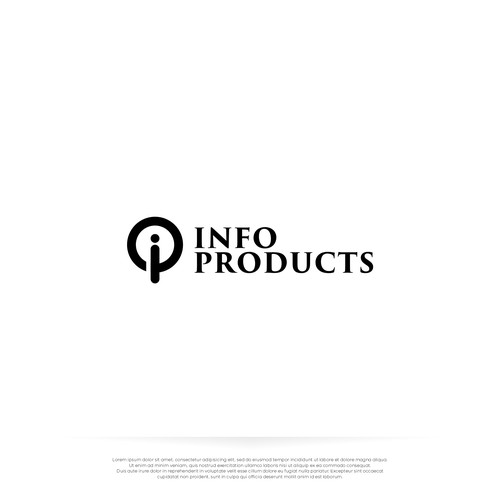 InfoProducts.com - Logo & Branding Design by Nokturnal.pro
