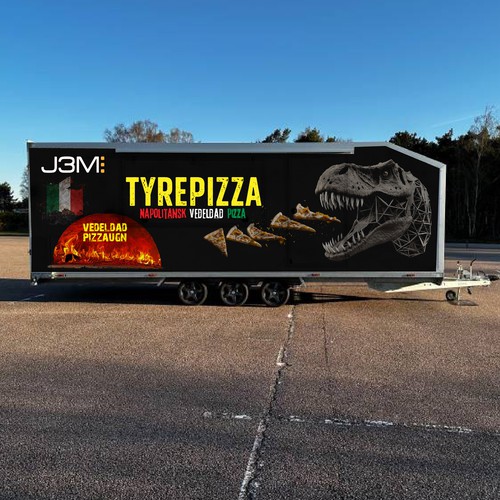 PIZZA trailer - be creative! Design von Windmill Designer™