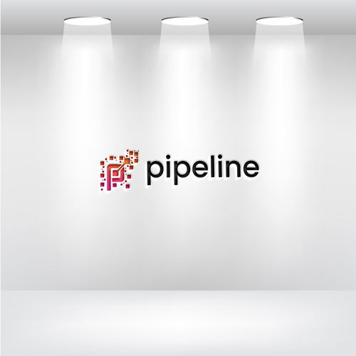 Design a cool, sleek, tech-oriented logo for Pipeline Design by prettyqueen