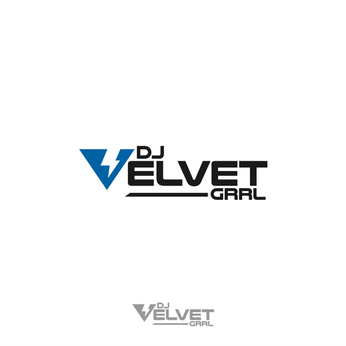 Help elevate my DJ brand! David Bowie inspired DJ Velvet Grrl wants your creative skill to help her take off!-ontwerp door WADEHEL