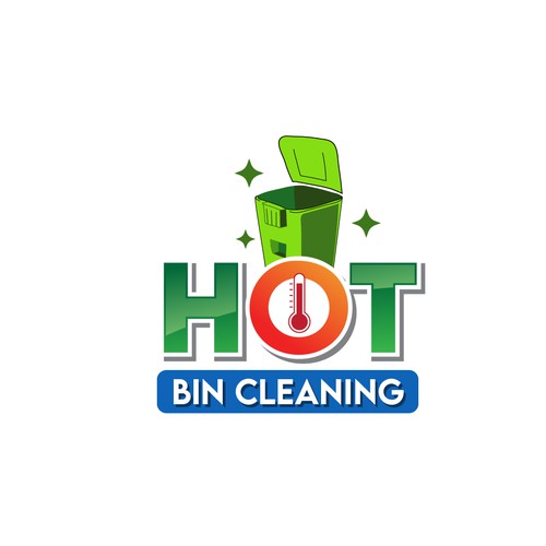 Hot Bins Cleaning - Trash Can Cleaning Design by Gula Jawa