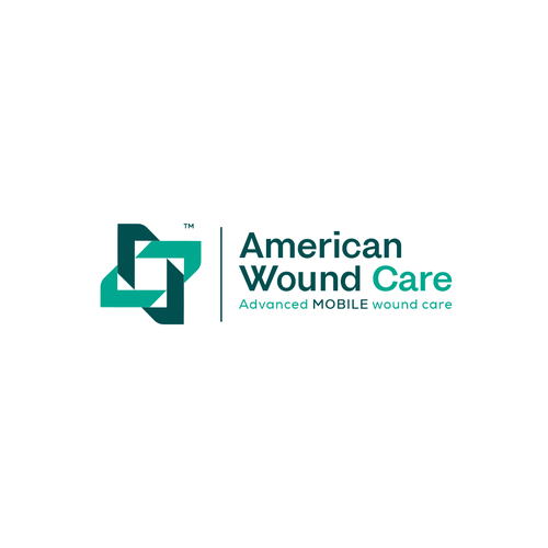 Clean logo for mobile wound care center Design by DK@99