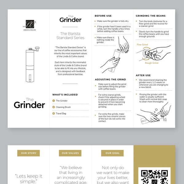 Design by Studio Uno titled "Lindle & Collins"