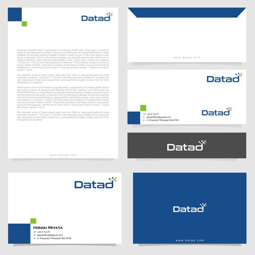 Logo & business card contest entry by Umar RaharDjo