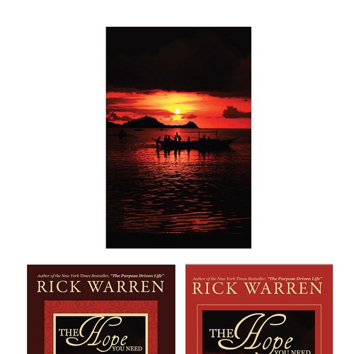 Design Rick Warren's New Book Cover Diseño de sundayrain