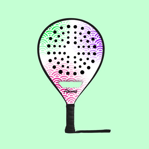 Padel Racket Design Competition. Design by namanama