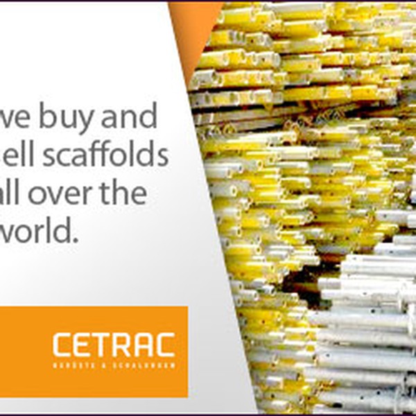 Banner Design for a german scaffold Company