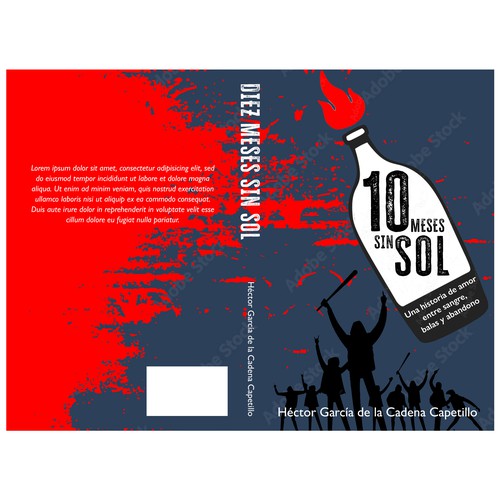 Book cover contest entry by Manuel Roca