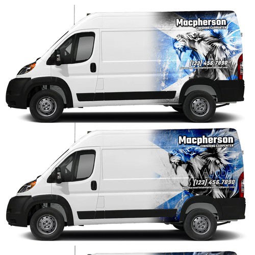 Van Signage Design by Nick T.