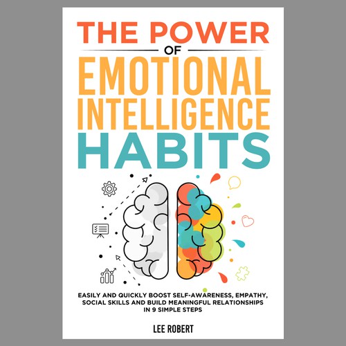 Design an ebook cover for anyone needing help with emotional issues. Design by icon89GraPhicDeSign
