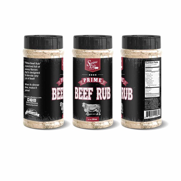Rustic Label Beef Rub