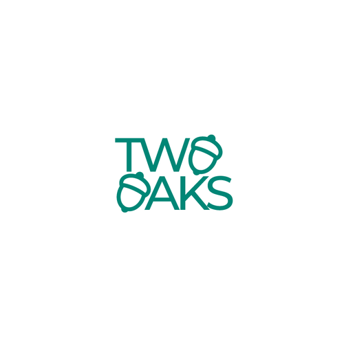 Construction, 3 business owners, use the work TWO oaks in our logo , very bold and intense  graphic Design by Victor Langer