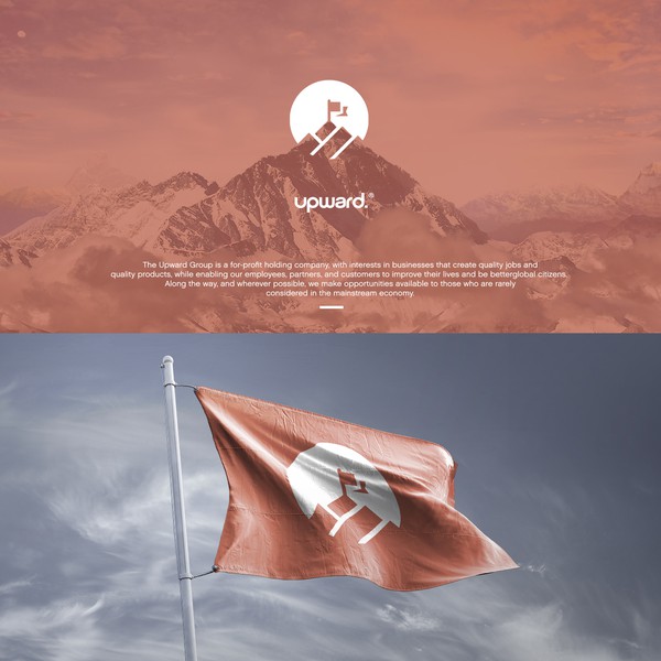 Logo for socially minded multi brand company