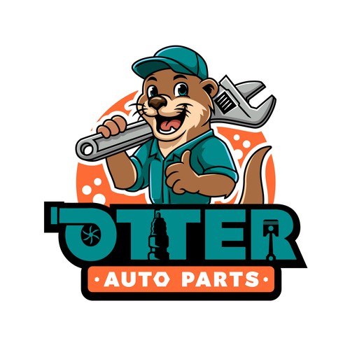 Attention Grabbing Mascot Logo For Auto Parts Ecom Store Design by Gr8 ART
