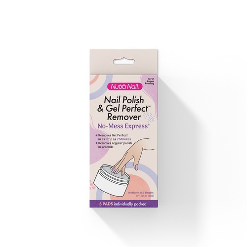 Nutra Nail Gel Remover Design by laudes