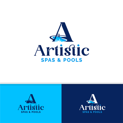 Design a classy logo for a custom pool builder Design by sabhu07