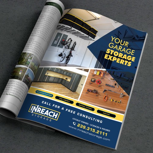 Full Page Magazine ad for Home Remodeling + Additional design consulting work-ontwerp door abirk1