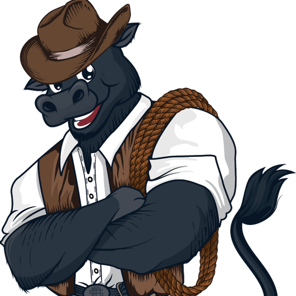 bull farm mascot
