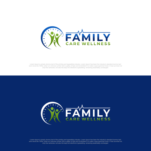 Family Care Wellness logo to appear similar to the attached Family Care Clinic logo Design by Dyne Creative