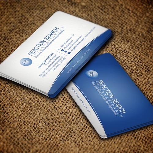 Design Create a new Business Card design for an Executive Search Company di AkGraphicsSolutions