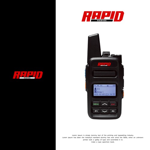 Masculine and Hip design for Walkie Talkie Brand Design by shiera_creativa♥