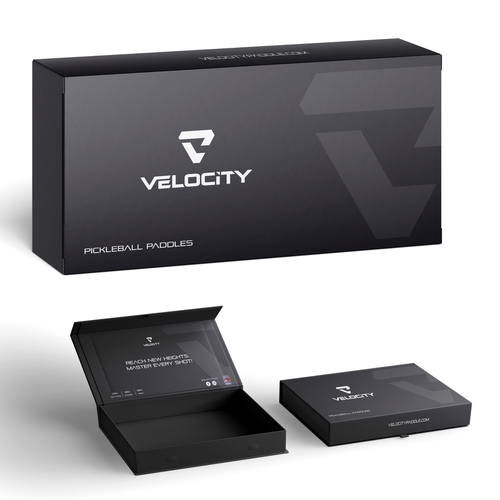 Create a box design for our pickleball paddles Design by SONUPARMAR