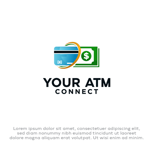 ATM Logo Design by B"n"W