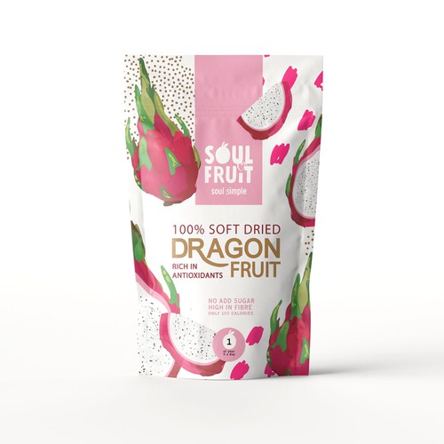 eye-catching packaging design for new health food product Design by AnaHola