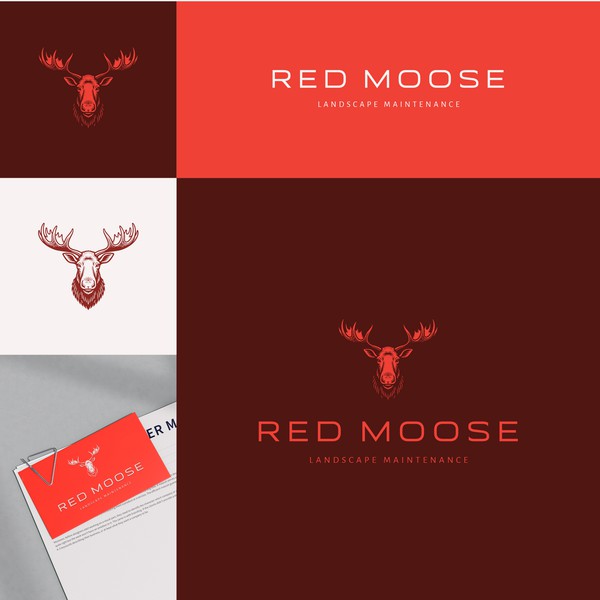 Red Moose – Luxury Landscape Maintenance Branding