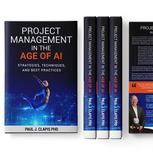 Simple, professional cover for a business book about Artificial Intelligence Design von ~99~