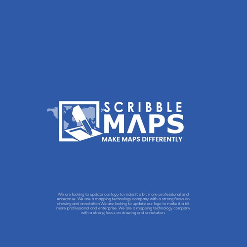 Scribble Maps Logo Refresh/Redesign Design by JosH.Creative™
