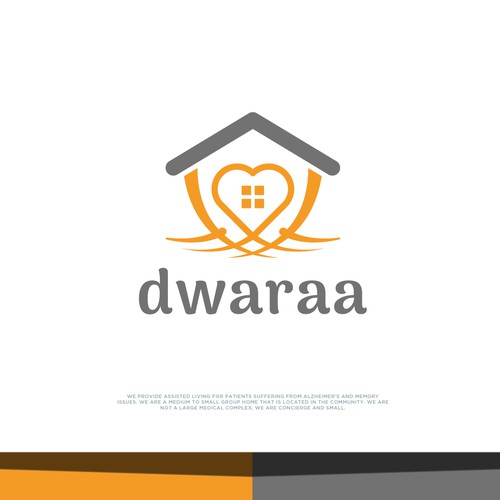 Logo for a assisted living facility called dwaraa Design by CreatiVe Brain✅