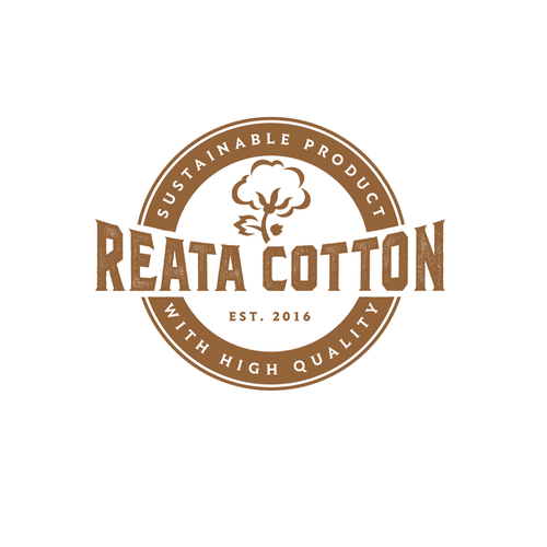 Cotton Farm logo for high quality and sustainablity Logo & brand