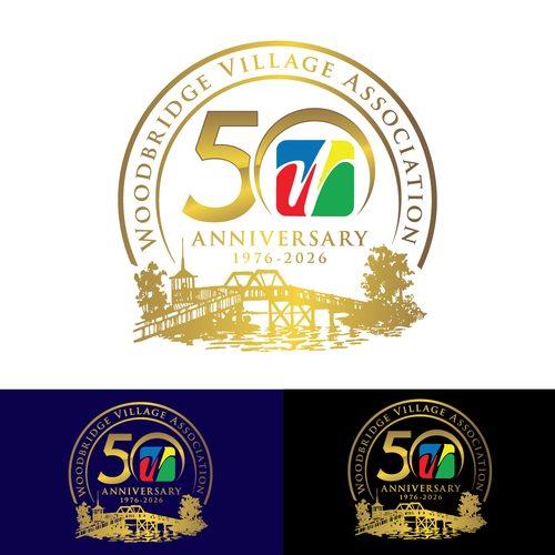 Design a 50th Anniversary logo for our community Design by CRG_DZN