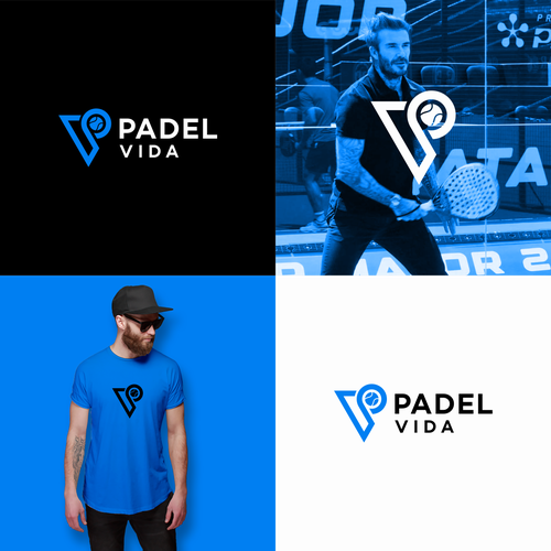 Design a fresh and memorable logo for a cutting edge Padel club in San Diego. Design by Kal  El