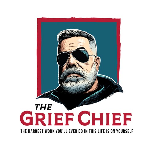 The Grief Chief. Help me make a design that will attract people/families that need help. Design by Happy Virus