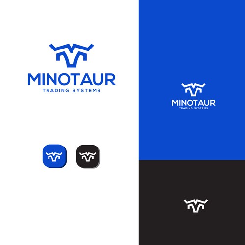 Powerful bull inspired logo for automated trading systems Design by dianagargarita