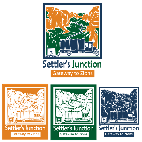 Logo Design for Settler's Junction RV Resort Design by scorpionagency