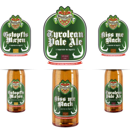product label für Stöfflbräu  Design by lukaslx