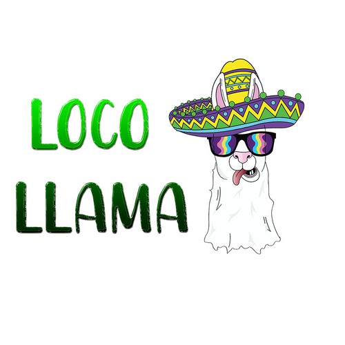 Design di "Loco Llama" Party Supplies Needs a Fun Logo di Nur-Sana